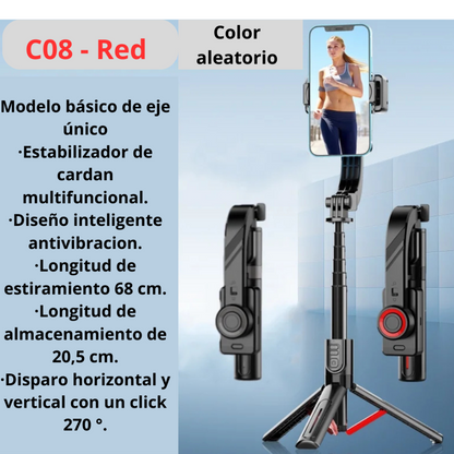 Gimbal estabilizador de cardan de mano para telefono movil